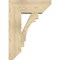 Ekena Millwork Merced Slat Rough Sawn Bracket w/ Offset Brace, Douglas Fir, 8"W x 20"D x 28"H BKT0806X20X28MRC06RDF - alternate 2